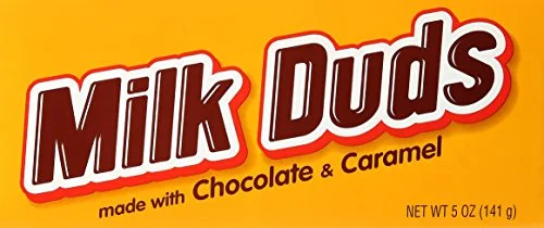 HERSHEY’S Milk Duds Candy, 5 Ounce (1-Box)