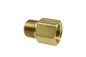 Hex Adaptor, 1/4” FPT x 1/4” MPT C0404
