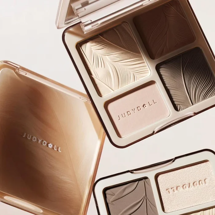 Highlight & Contour Palette, Matte & Shimmer Finish, 0,32oz. #05 Micro-Conceal Technology – Cool-Warm Neutral【NEW】