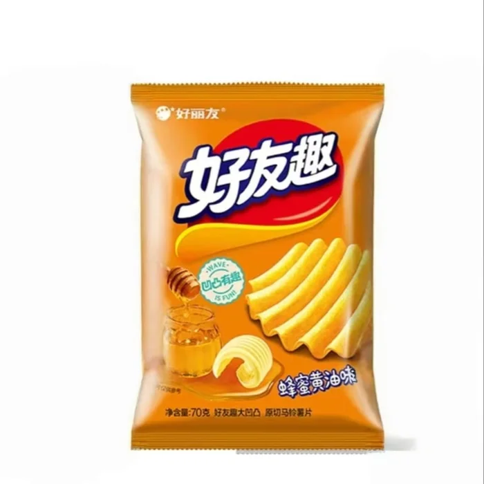 Holly Friendly Friends Potato Chips Honey Butter Flavor 70g* 1bag
