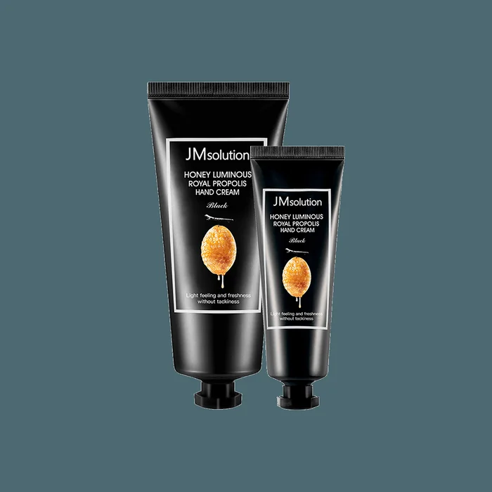 Honey Luminous Royal Propolis Hand Cream Black 50ml+100ml