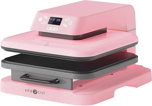HTVRONT Auto Heat Press Machine for T Shirts – 15×15 Intelligent Press Machine with Auto Release – Auto-Off & Heats Up Fast, Smart Heat Press for HTV, Sublimation, Heat Transfer Projects