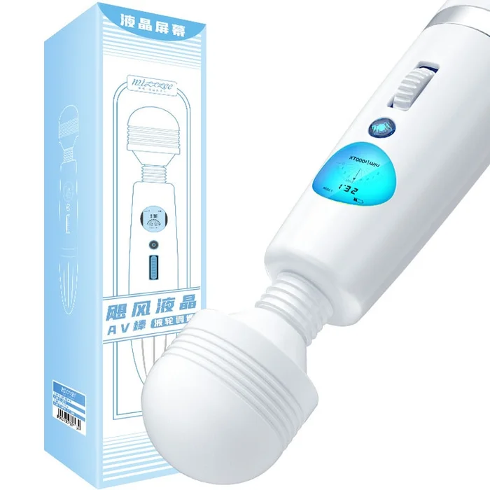 Hurricane LCD AV Stick Electric Vibrator Vibrator Massager Female Masturbation 1pc