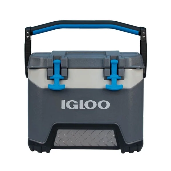 IGLOO BMX 00049782 Cooler, Polypropylene, Carbonite/Gray, 4 days Ice Retention