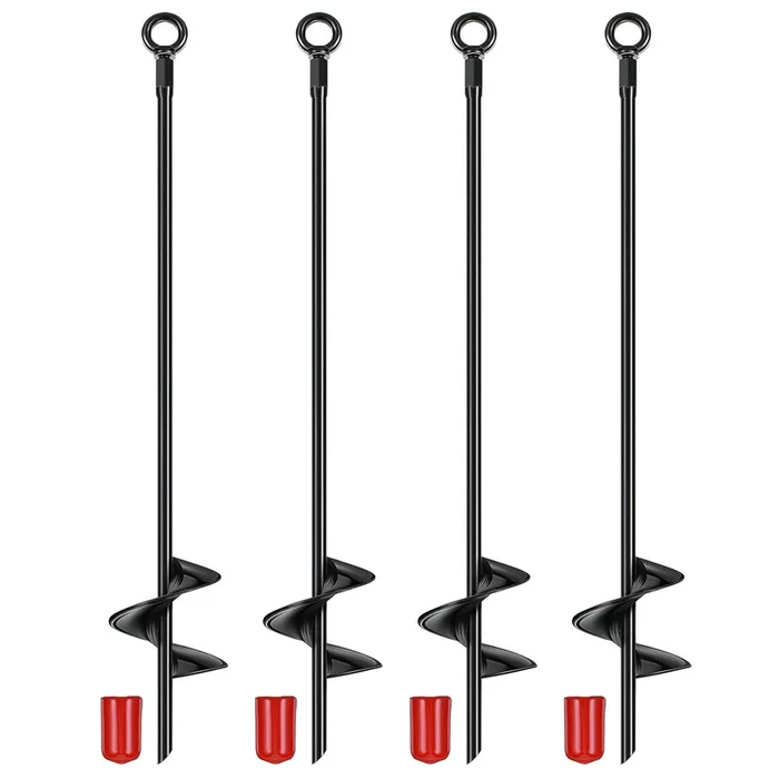 iMounTEK® Ground Auger Drill (4-Pack)