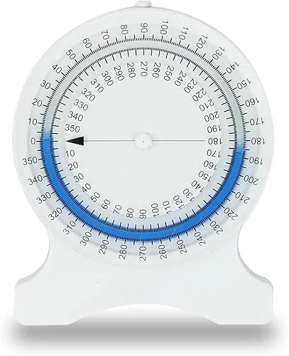 Inclinometer Physical Therapy Tool No-Leak PT Inclinometer Accurate Range for Range of Motion Measurements No-Leak PT Inclinometer for Students and Professionals