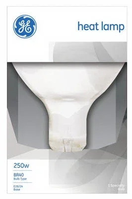 Infrared Heat Reflector Light Bulb, 125 Watt