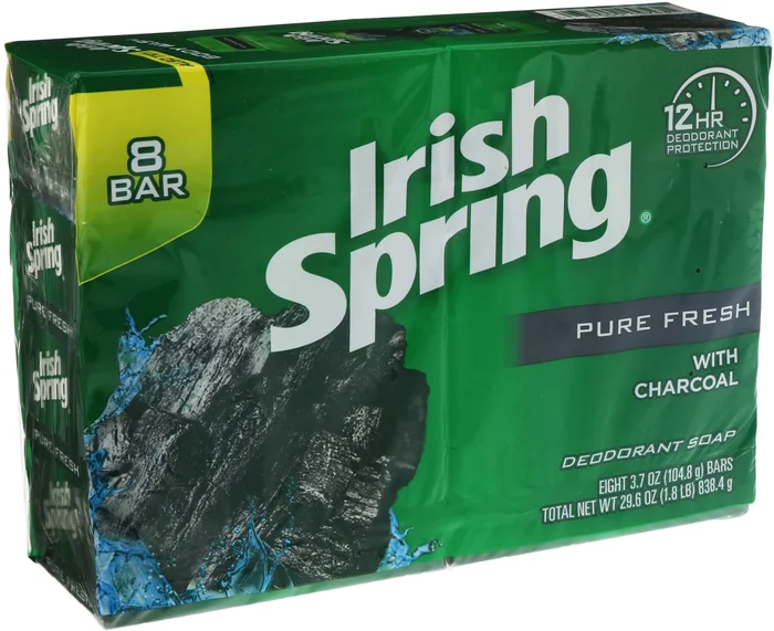 Irish Spring Pure Fresh With Charcoal Bar Soaps , 3 ct