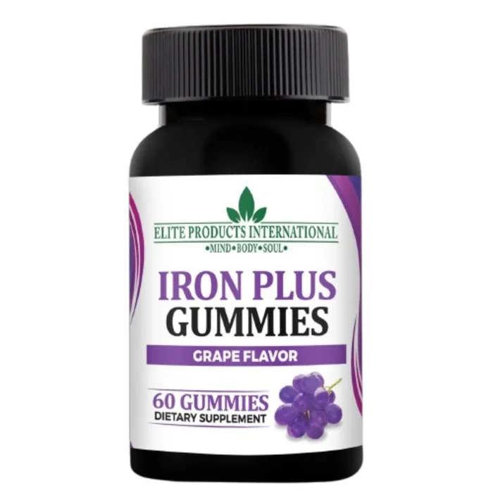 Iron Plus Gummy Vitamins (60-ct)