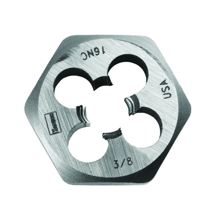 IRWIN 9440 Machine Screw Die, 7/16-20 Thread, NF Thread, Right Hand Thread, HCS