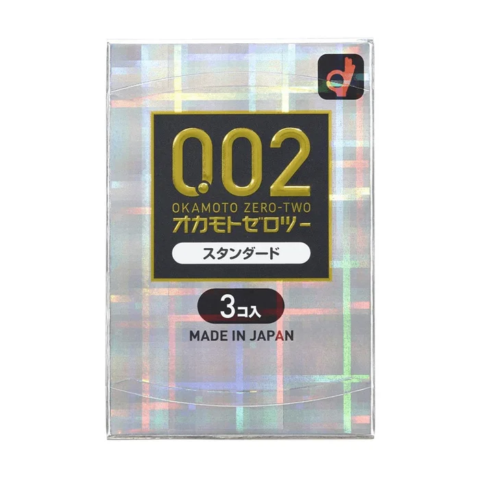 [japanese version] okamoto 002 ultra thin standard condom 3 sets