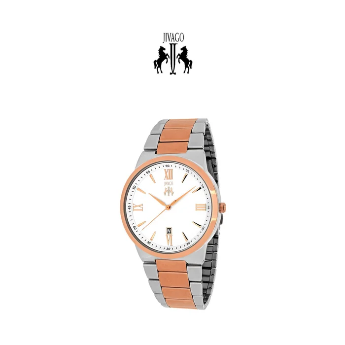 Jivago® Men's Clarity White Dial Watch