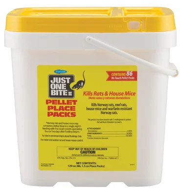 Just One Bite Ii Rat & Mouse Killer, 1.5-oz Pellet., 86-ct.