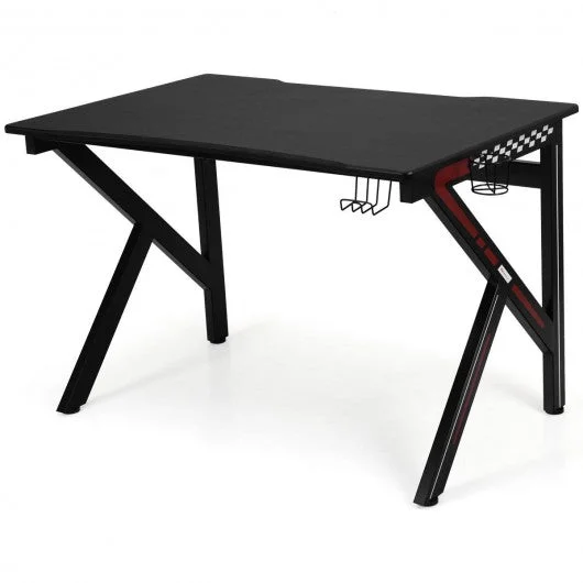 K-Shaped E-Sports Gaming Desk Gamers Computer Table