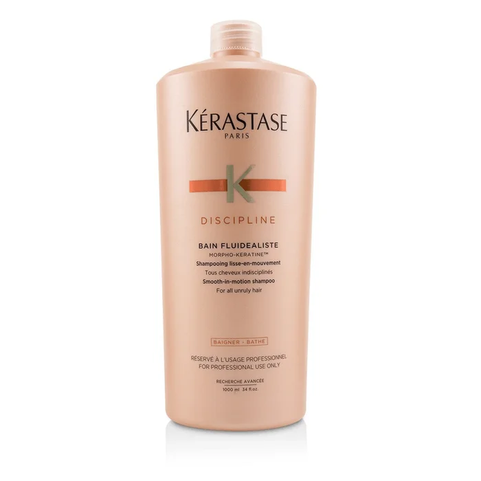 KERASTASE Discipline Bain Fluidealiste Smooth-In-Motion Shampoo (For All Unruly Hair) 1000ml/34oz