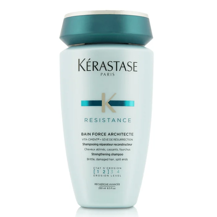 KERASTASE Resistance Bain Force Architecte Strengthening Shampoo (For Brittle Damaged Hair Split Ends) 250ml/8.5oz