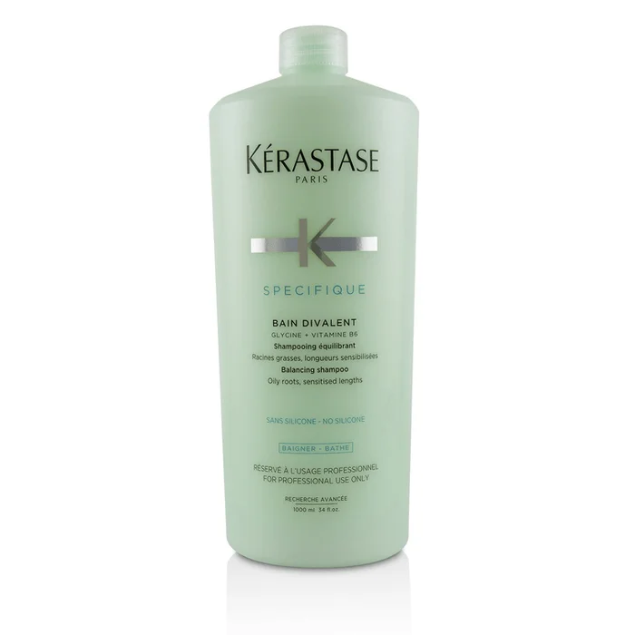 Kerastase Specifique Bain Divalent Balancing Shampoo (Oily Roots Sensitised Lengths) 1000ml/34oz