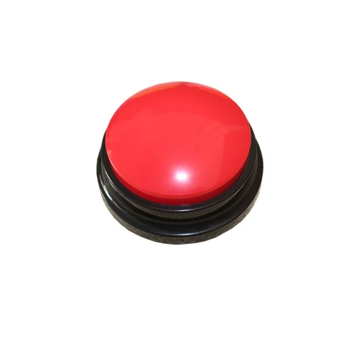 Key Speaker Black Background Red Recording Model Diameter 88x Height 42+Random Color Square Anti Slip Pad