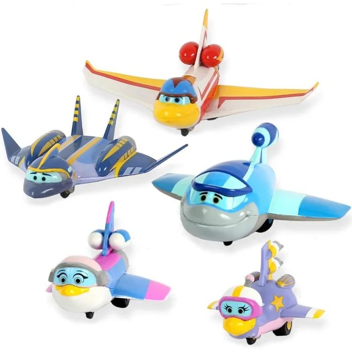 Kids' Mission to Mars Launch Airplane Toys (Set of 5)