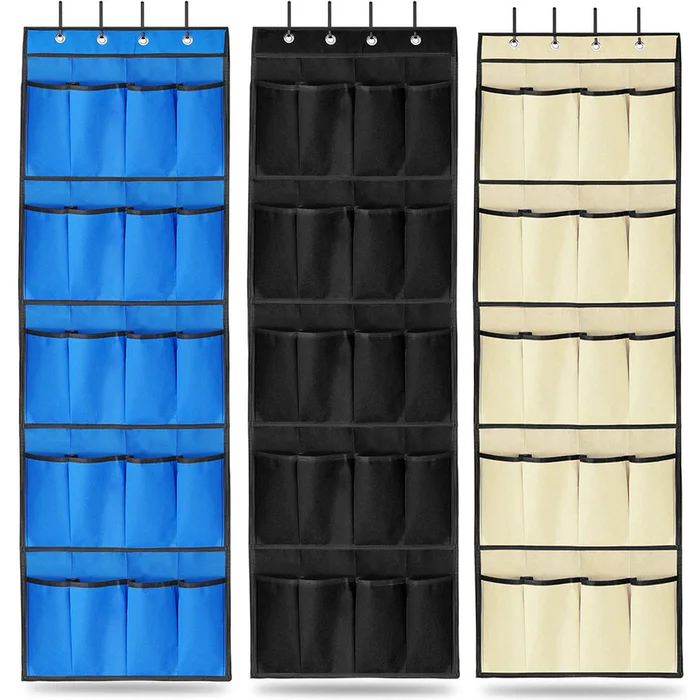 Kids' Over-the-Door 20-Pocket Shoe Rack Organizer