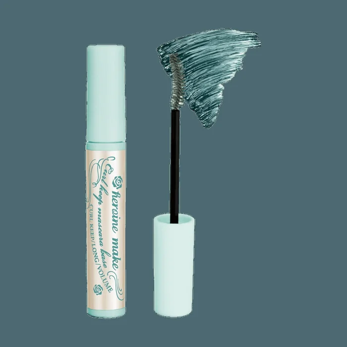 KissMe Heroine Make Curl Keep Mascara Base #52 Ocean Green, Limited Color
