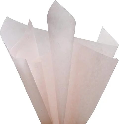 Korean Cotton Wrapping Flower Paper Non-Woven Floral Wrapping Paper 10 Sheets Florist Supplies Waterproof Flower Bouquet Wrapping Paper Floral Supplies for Fresh Flowers, 23.6×23.6 Inch (Water Pink)
