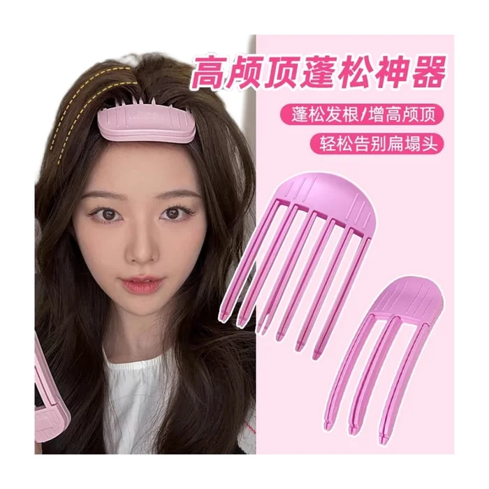 Korean explosive style plastic comb high skull top hair clip divine tool three tooth+six tooth set bangs fluffy divine t