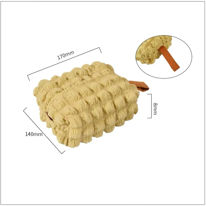 Korean Handle Tissue Bag Yellow Small Size