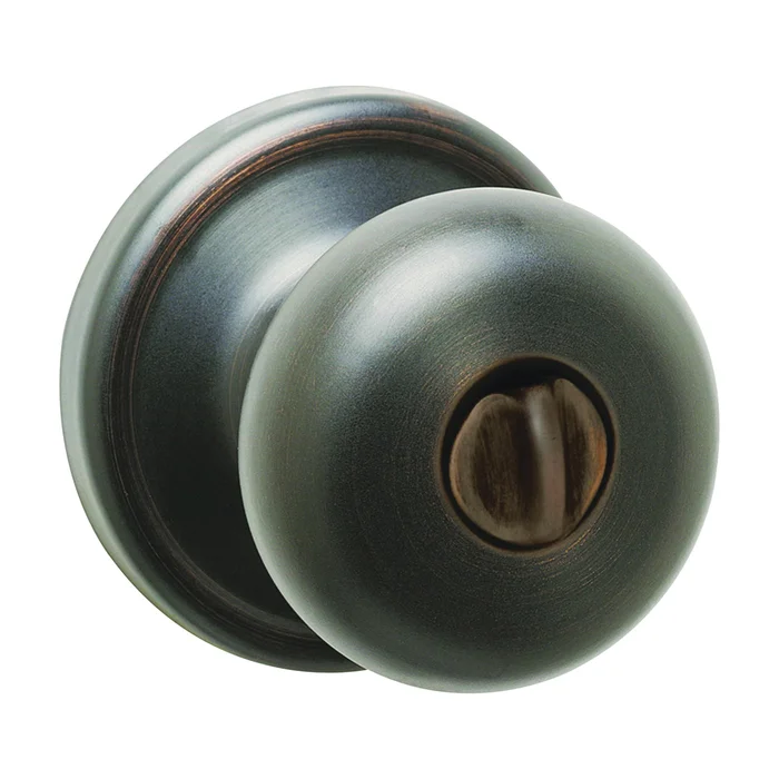 Kwikset Signature Series 730H11PRCALBX Privacy Door Knob, Venetian Bronze