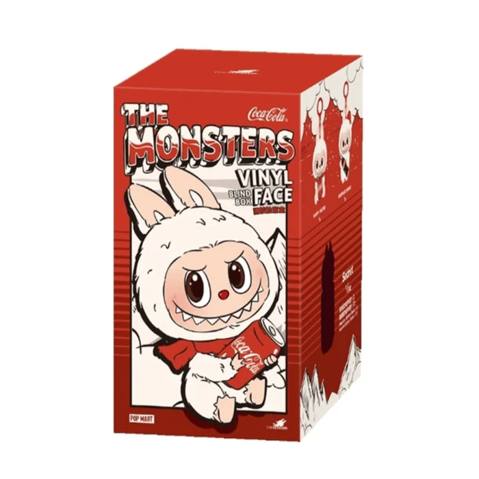LABUBU Coca-Cola series ethylene face blind box 1 piece [100% official genuine] Height about 15.5-17CM
