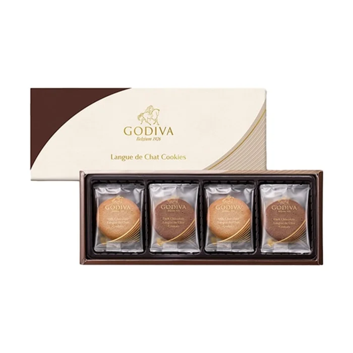 Langue de Chat Cookie Assortment 8 Pieces