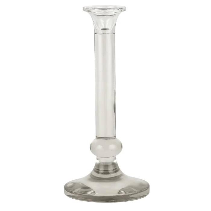 Large Clear Vertical Candle Holder