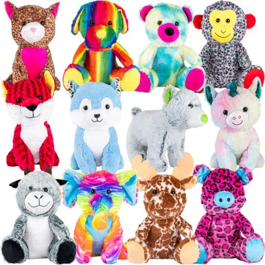 Large Generic Plush Toy Crane Mix #15 (12-15″/36pc)