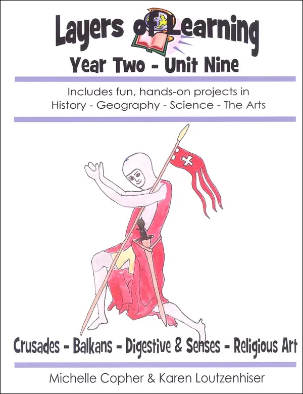 Layers of Learning Unit 2-9: Crusades-Balkans-Digestive & Senses-Religious Art