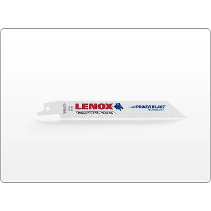 Lenox 22758OSB110R Reciprocating Saw Blade, 3/4 in W, 12 in L, 10/14 TPI