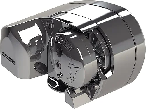 Lewmar Pro Fish 700 Fishing Windlass for 1/4′ G4 Chain, Auto Free-Fall System, Maximum Pull 700 lbs., 316 Stainless Steel Construction, for Boats up to 38' – 2020201159