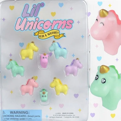 Li’l Squishy Unicorns 2″Capsules