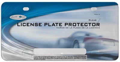 License Plate Protector, Clear
