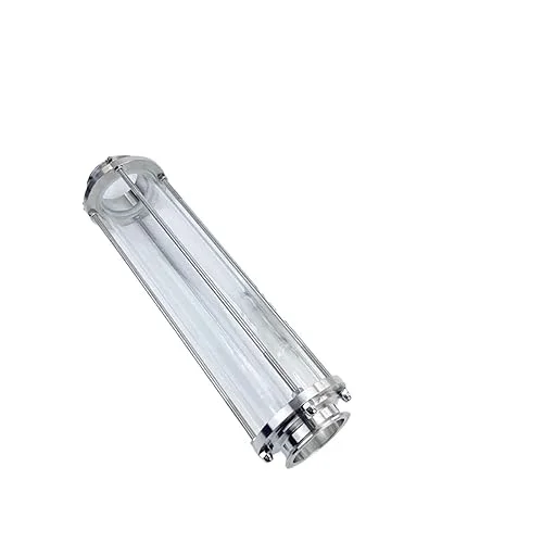 Long Type 3′ 76mm(OD91mm) Tri-clamp Sanitay Flow Sight Glass Diopter Length 480mm SS304