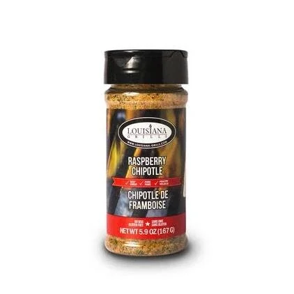 Louisiana Grills 50518 Spice And Rub, Raspberry Chipotle Flavor, 5 Oz Package