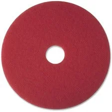 Low-speed Buffer Floor Pads 5100, 17″ Diameter, Red, 5/carton
