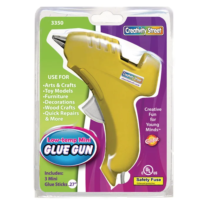 Low-Temp Mini Glue Gun – Yellow