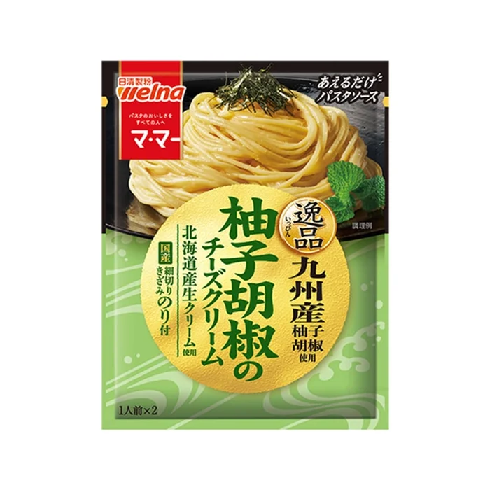 Ma Ma Aeru Only Pasta Sauce Specialty Yuzu Pepper Cheese Cream 48.8g