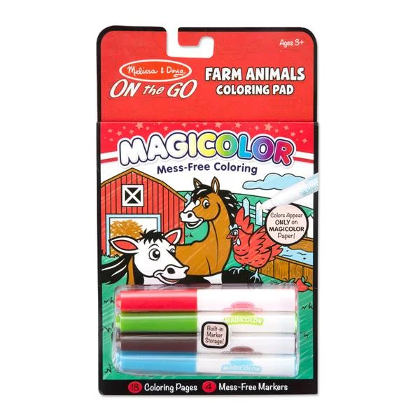 Magicolor On the Go Farm Animals Coloring Pad