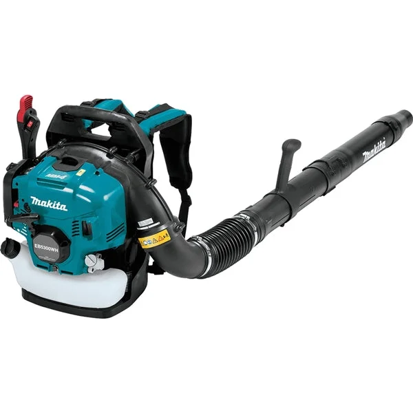 Makita EB5300WH Backpack Blower, Unleaded Gas, 52.5 cc Engine Displacement, 4-Stroke Engine, 516 cfm Air