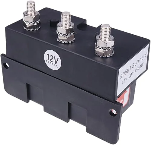 Marine Windlass Solenoid Control Box 1500W 12V 3 Wire Anchor 3 Wire