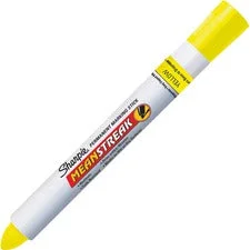 Mean Streak Marking Stick, Broad Bullet Tip, Yellow