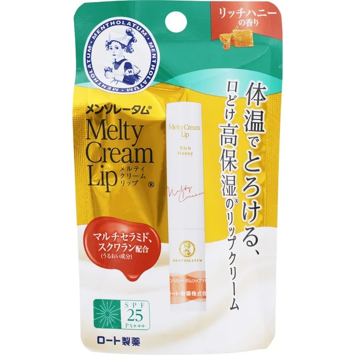 Melty Cream Lip Rich Honey SPF25 PA+++ 2.4g #Random package
