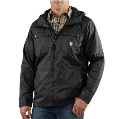 Men’s Regular Large Black Nylon Jackets/pullovers
