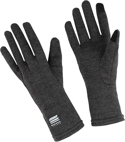 MERIWOOL Merino Wool Glove Liners – Touchscreen Compatible